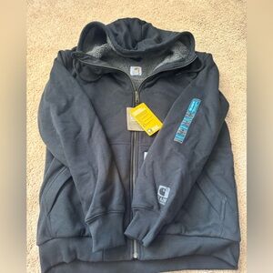 Carhartt Black Jacket with Gray Lining